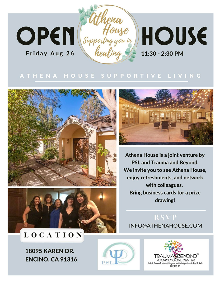 Athena Open House flyer crop